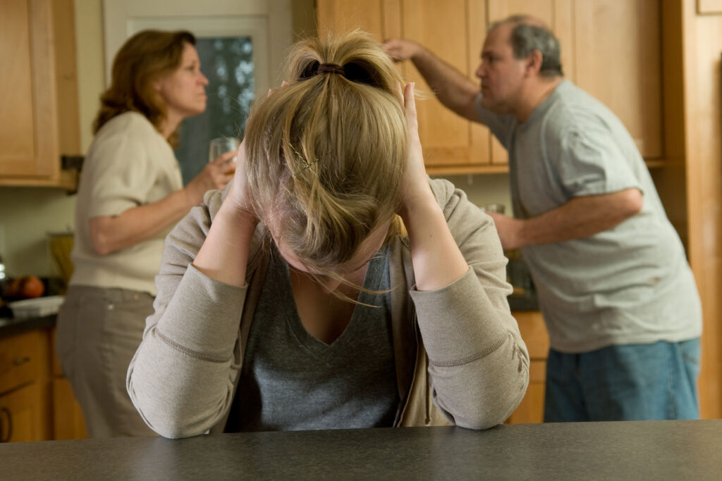 Person needing to learn how to deal with an alcoholic parent